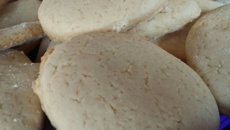 Bolachas de leite condensado