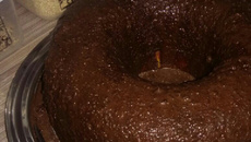 Bolo de cenoura com farinha de arroz