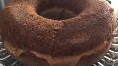 Bolo de iogurte com canela