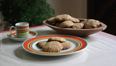 Biscoito aveia e banana