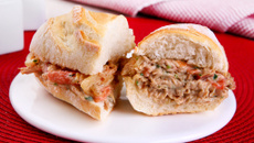 Sanduíche de pernil