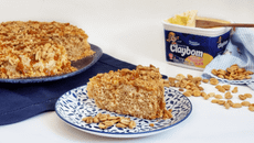 Bolo crocante de amendoim 