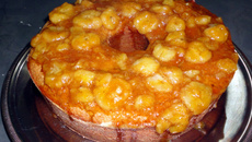 Bolo de casca de Banana