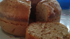 Bolo de maçã de liquidificador