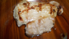 Pernil suíno grelhado