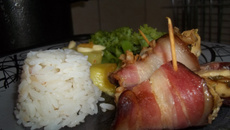 Frango com Bacon (no microondas)