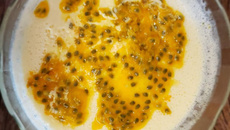 Mousse de maracujá sem gelatina