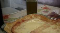 Lasanha integral de peito de peru