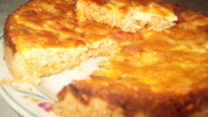 Torta cremosa de frango