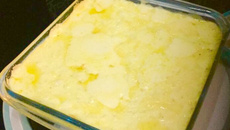 Lasanha de abobrinha ao molho branco