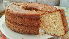 Bolo de coco fofinho