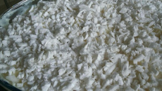 Pavê de abacaxi com bolo