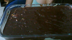 Pavê especial de chocolate e creme