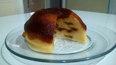 Pudim de pão fácil de micro-ondas