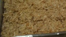 Bolo de aipim vegano