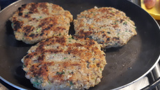 Hambúrguer de feijão