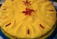 Bolo mousse de manga