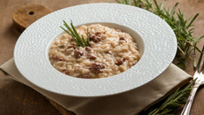 Risoto de carne simples