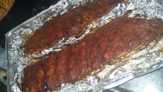 Costelinha ao molho barbecue (Outback )