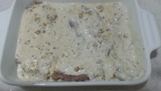 Filé mignon ao molho de nozes