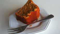 Bolo de maçã com canela