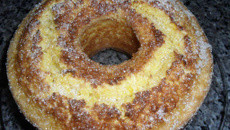 Bolo de milho prático