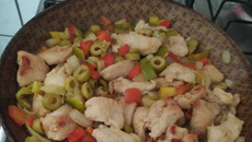 Frango xadrez à mineira