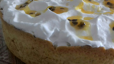 Torta sem erro de maracujá/limão