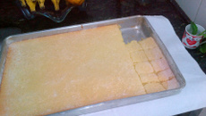 Bolo de aipim da Aninha