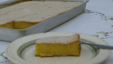 Bolo de milho cremoso