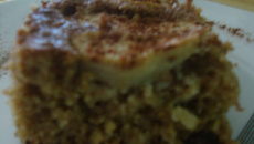 Bolo integral de maçãs