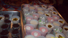 Pudim de morango super fácil