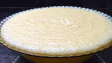Pudim de Tapioca
