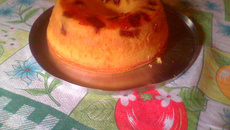 Bolo de fubá cremoso