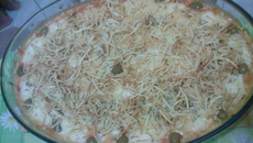 Bolo de batata com requeijão