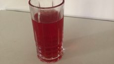 Suco de gelatina refrescante