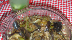 Berinjela com salsão