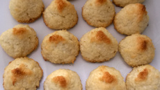 Makron de coco (macron ou macaroon)