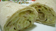 Chicken wrap super rápido