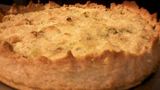Quiche de alho poró