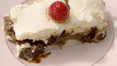 Pavê de bolacha cream cracker