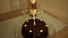 Bolo de chocolate molhadinho