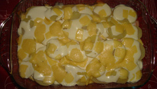 Torta de Batatas com Chester