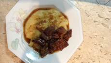 Polenta de micro-ondas