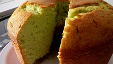Bolo verde de limão