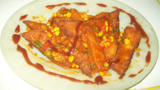 Empanado de frango ao molho à la Rafa