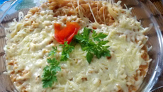 Macarronada na pressão