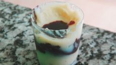 Mini tortas de brigadeiro branco