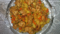 Peito de frango ao creme