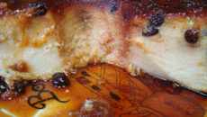 Pudim de pão sem leite condensado